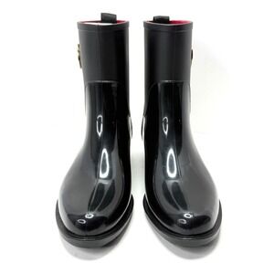 Tommy Hilfiger Women's Kippa Pull-On Rain Boots Black Size 8M NWT/BOX